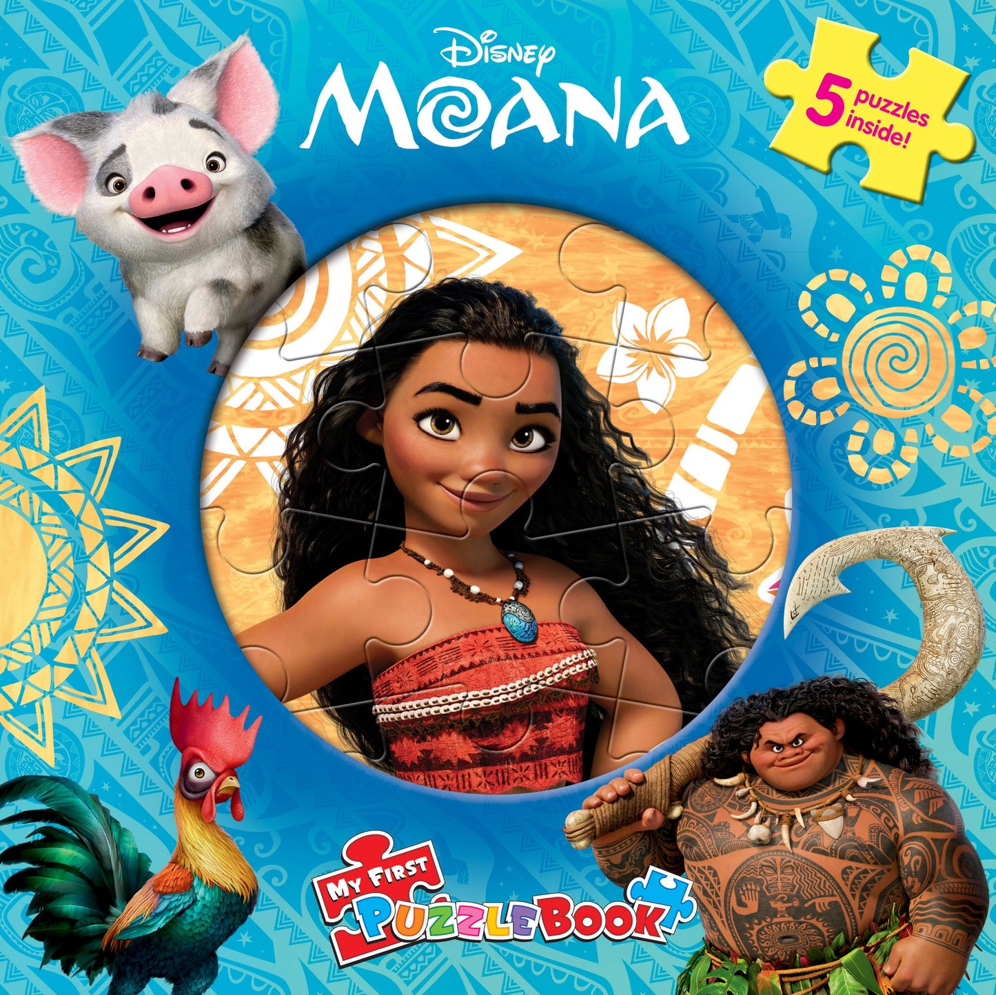 DISNEY MOANA MY FIRST PUZZLE BOOK
