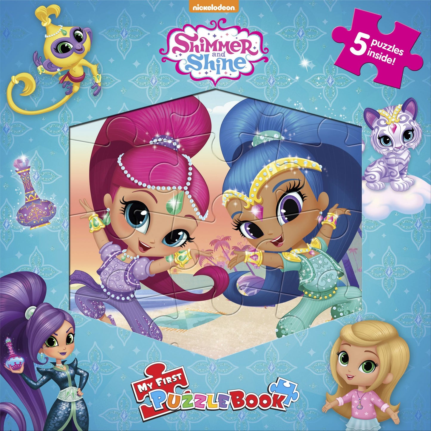 NICK SHIMMER & SHINE MY FIRST PUZZLE BOOK