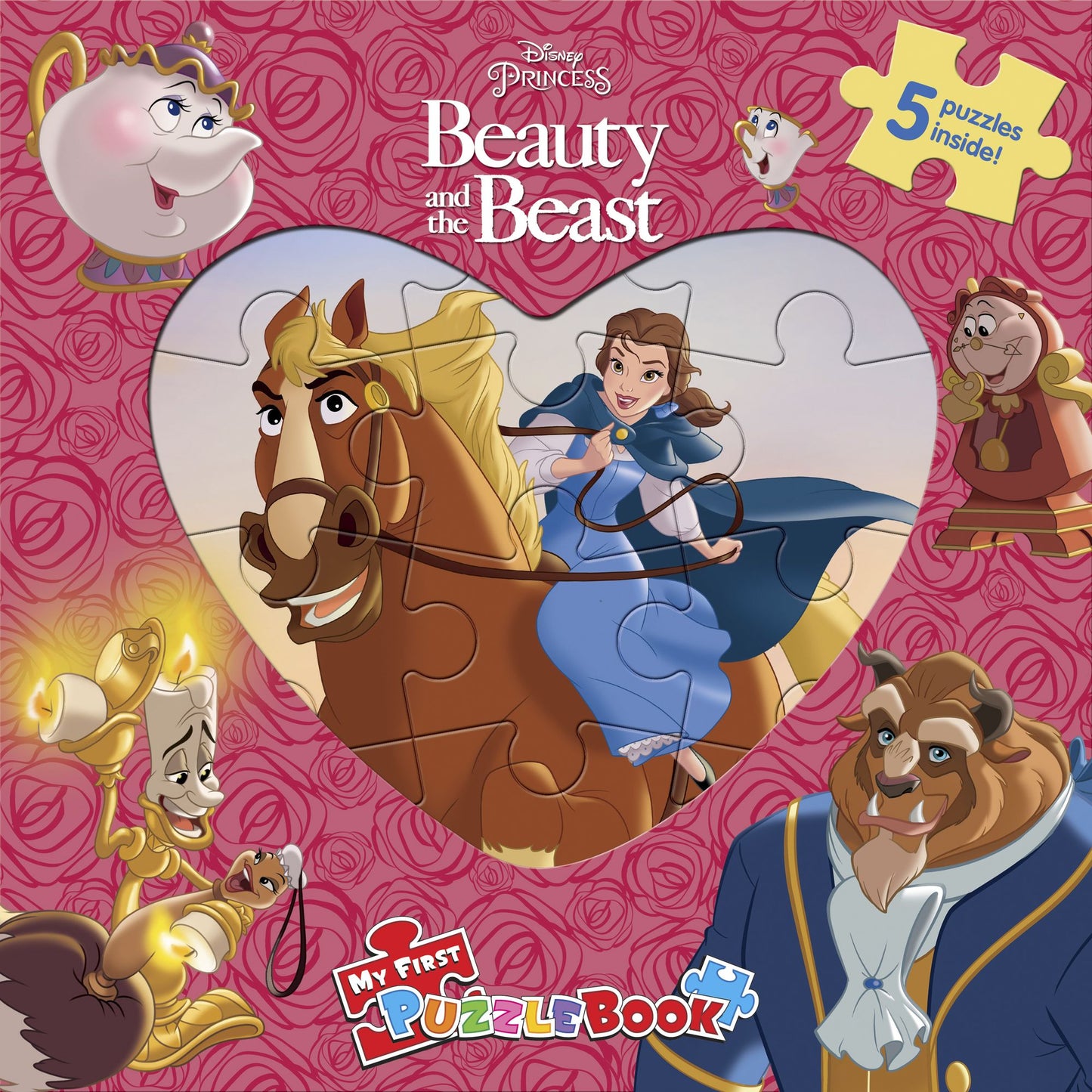 DISNEY BEAUTY & THE BEAST MY FIRST PUZZLE BOOK