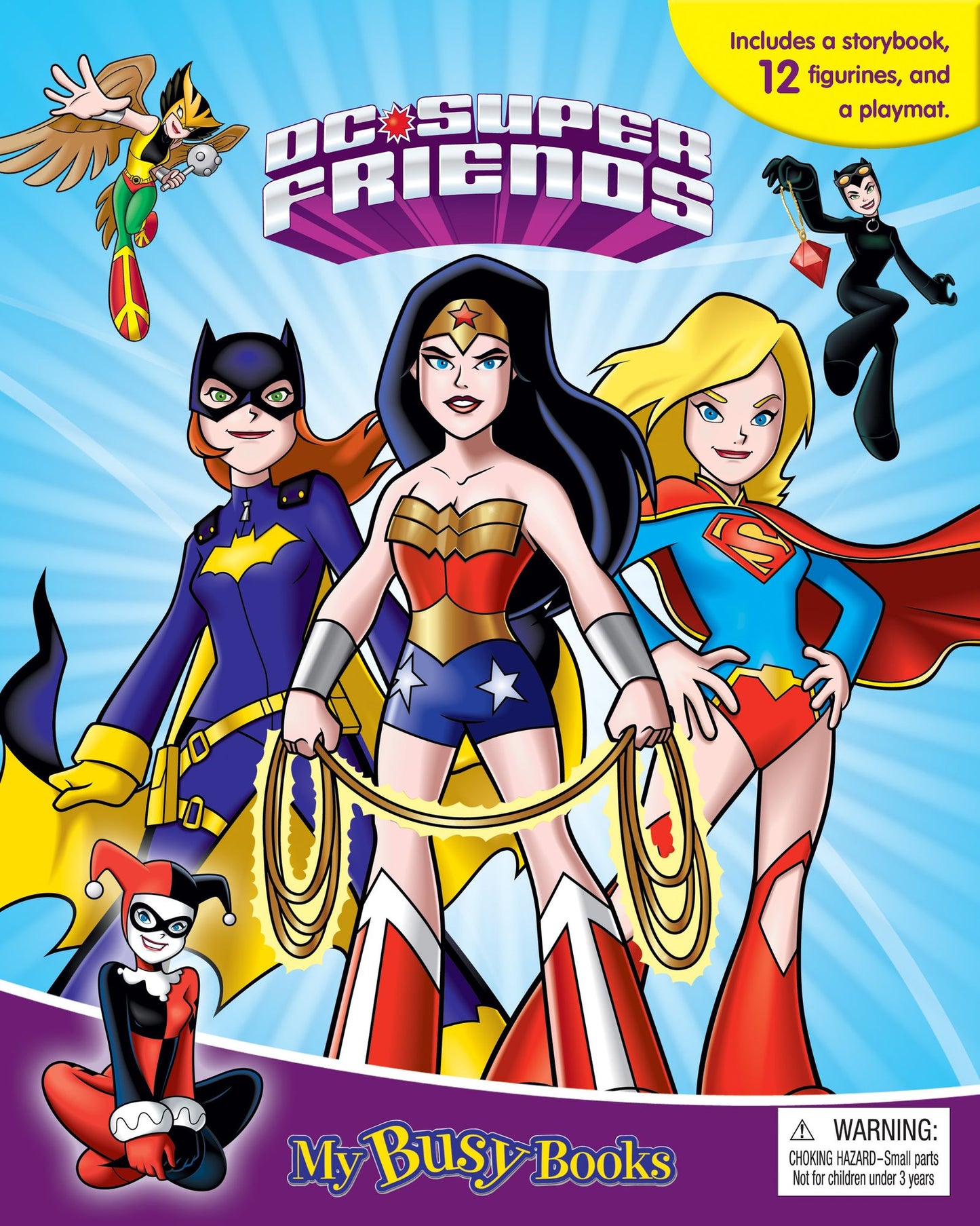 Dc Comics Girls Super Friends My Busy Books