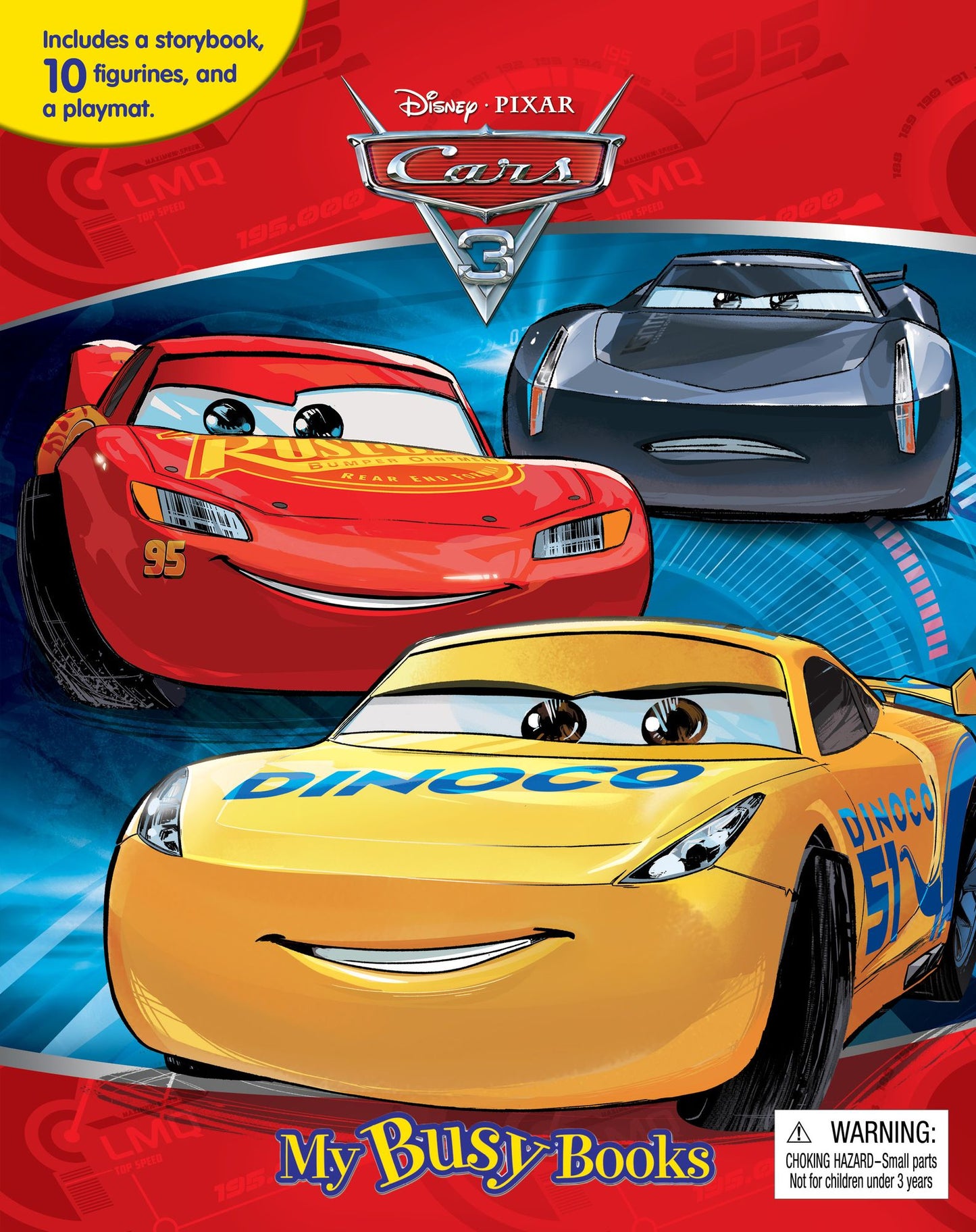 Disney Cars 3 My Busy Books