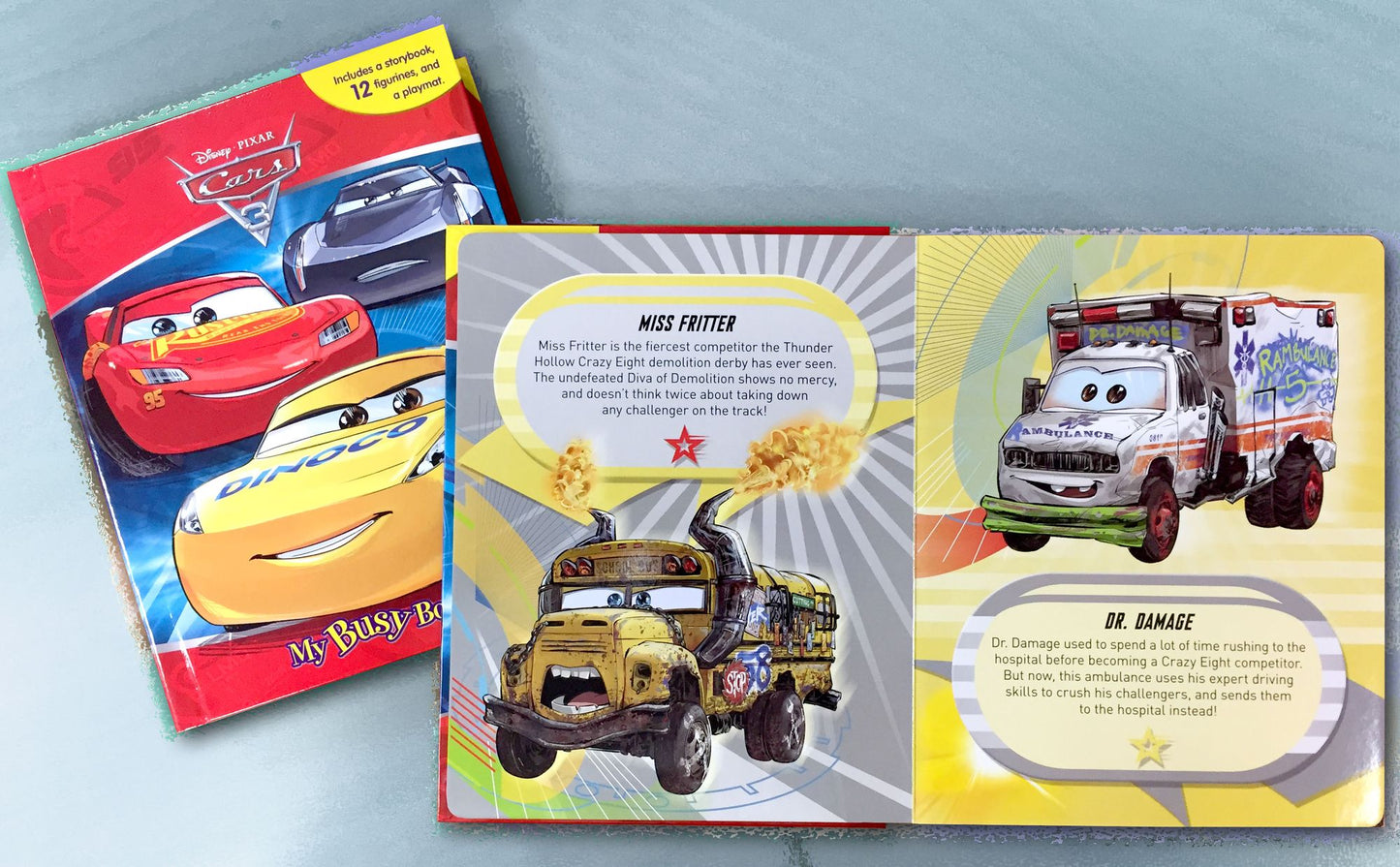 Disney Cars 3 My Busy Books