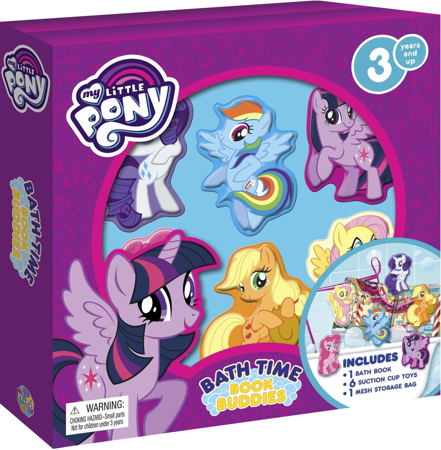 MY LITTLE PONY - BATH TIME BOOK BUDDIES