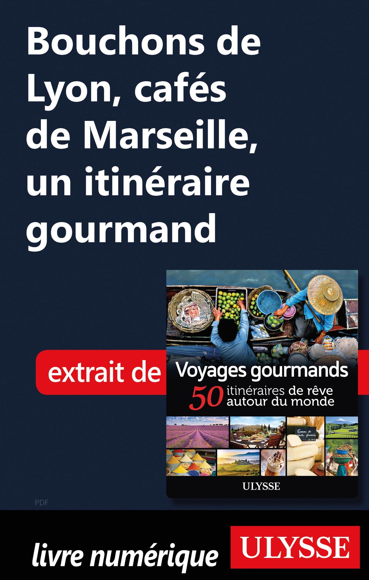 Bouchons de Lyon, cafés de Marseille, un itinéraire gourmand