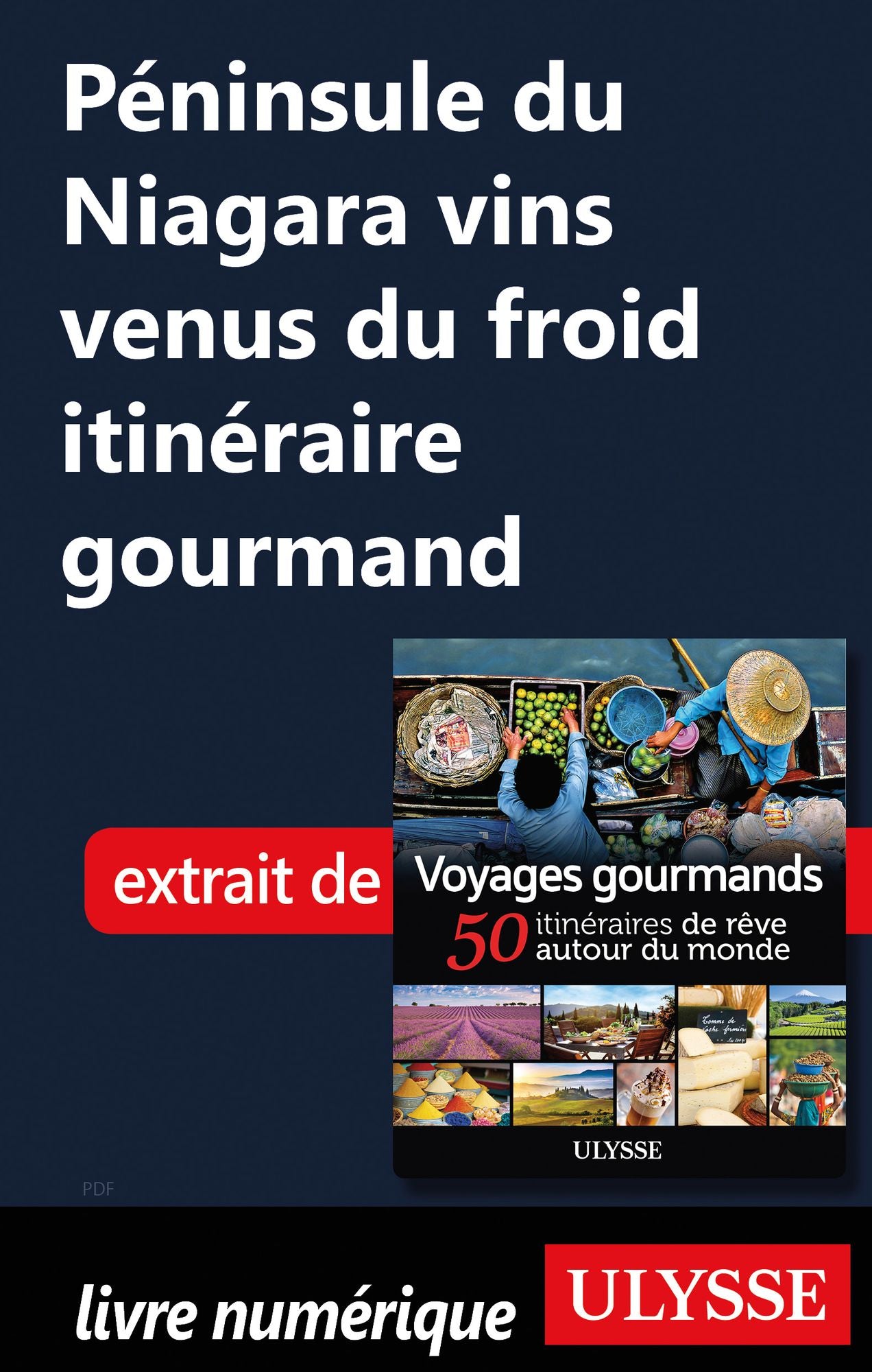Péninsule du Niagara vins venus du froid itinéraire gourmand