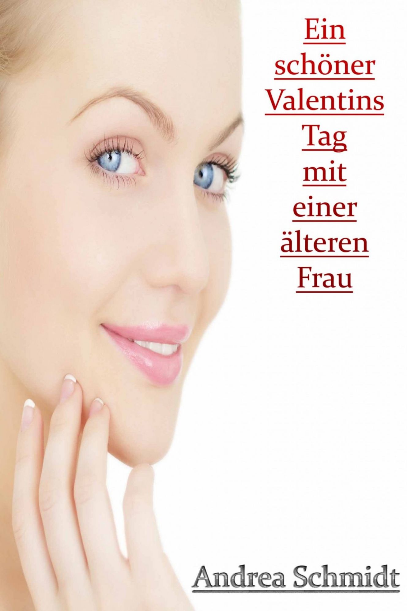 Ein schöner Valentins Tag mit einer älteren Frau