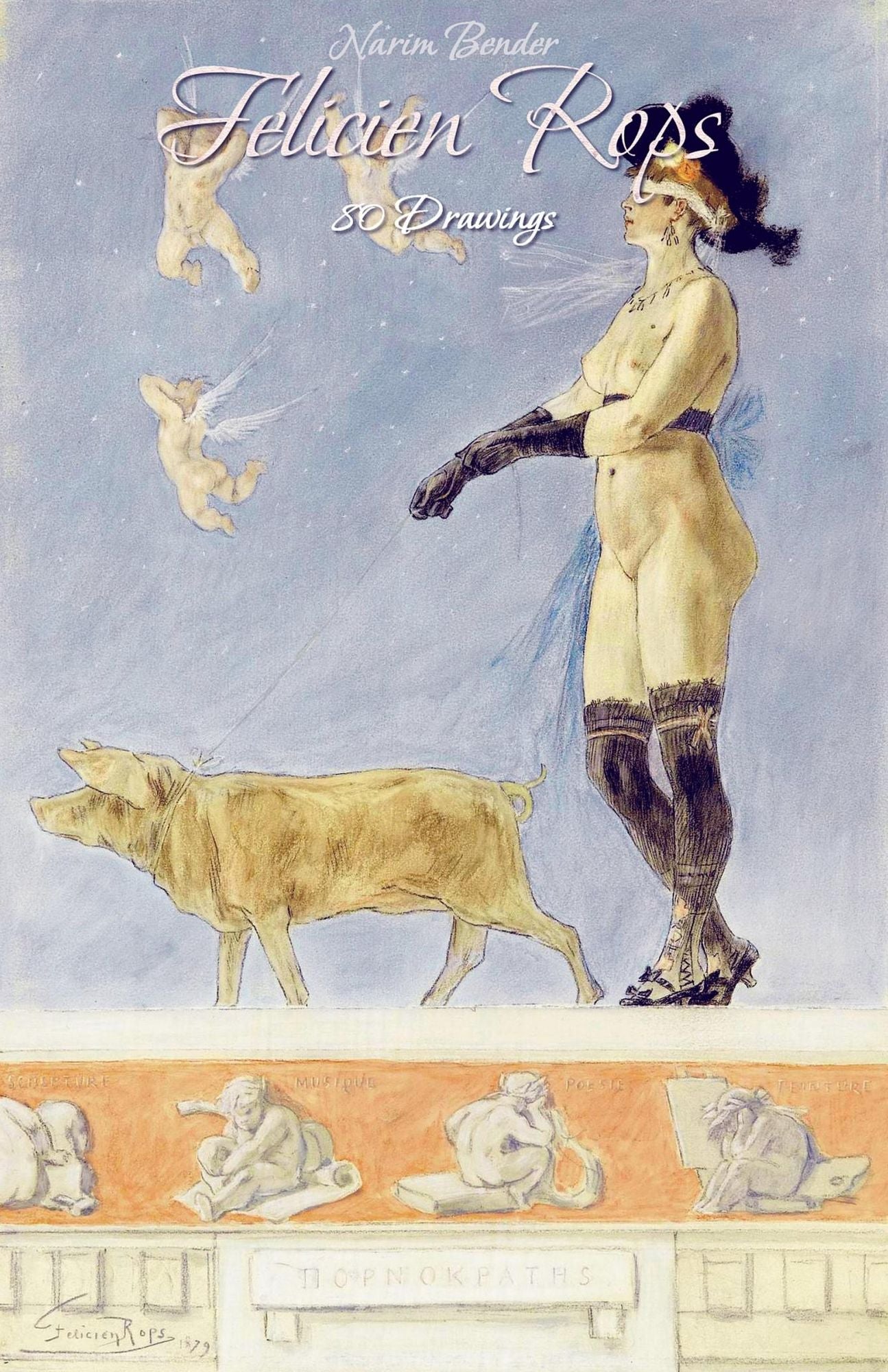 Felicien Rops: 80 Drawings