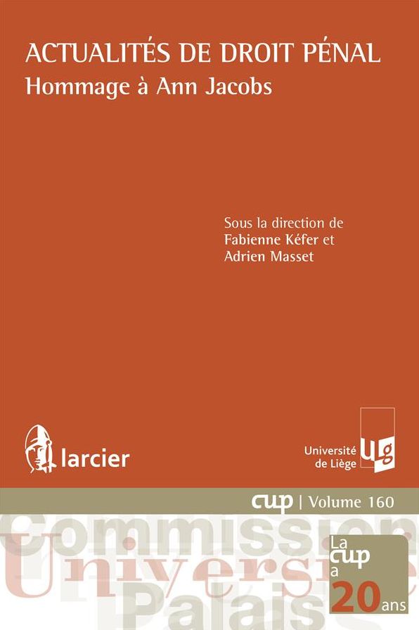 Actualités de droit pénal