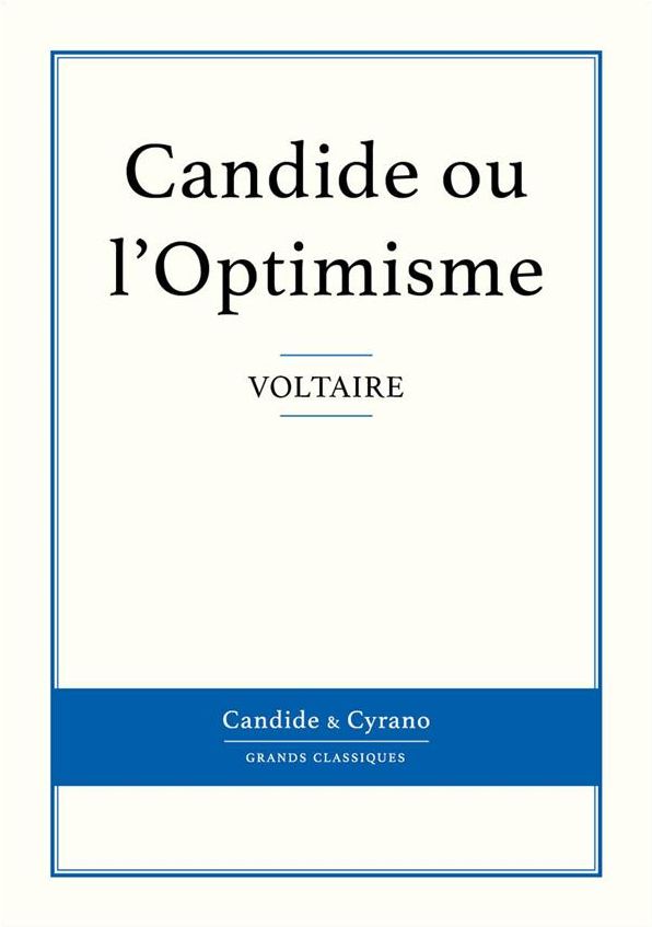 Candide ou l'Optimisme