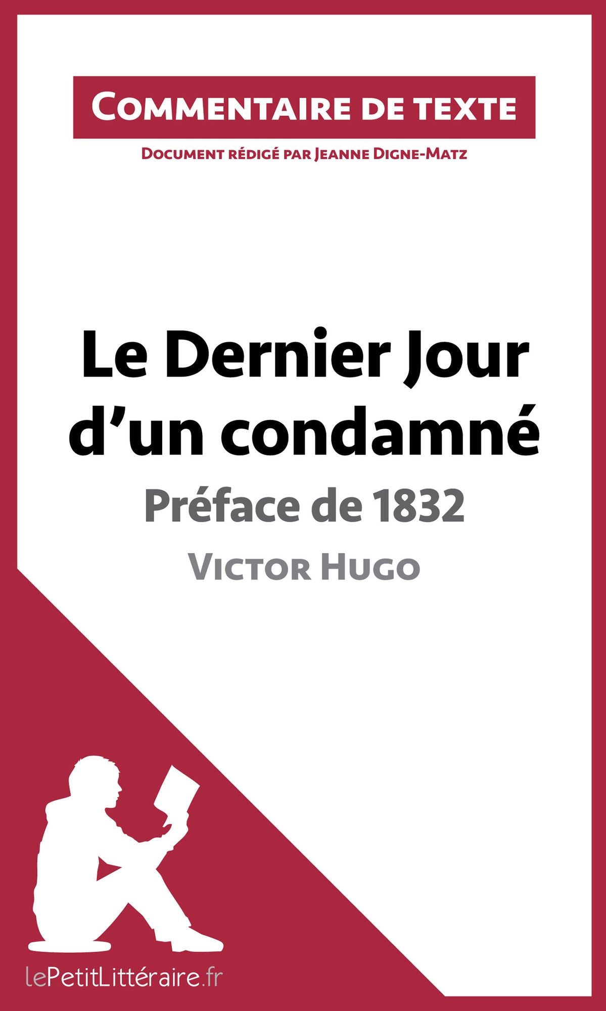 Le Dernier Jour d'un condamné de Victor Hugo - Préface de 1832: Commentaire de texte