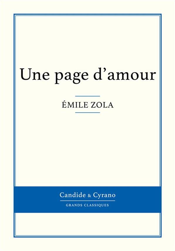 Une page d'amour