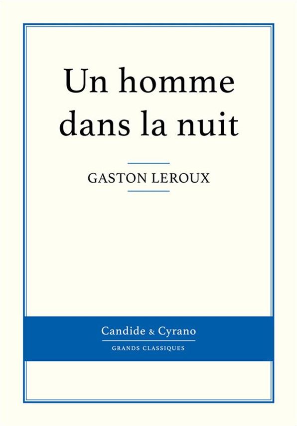 Un homme dans la nuit