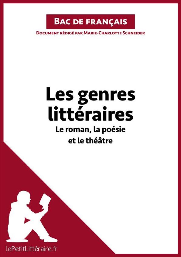 Les genres littéraires - Le roman, la poésie et le théâtre (Fiche de révision): Réussir le bac de français