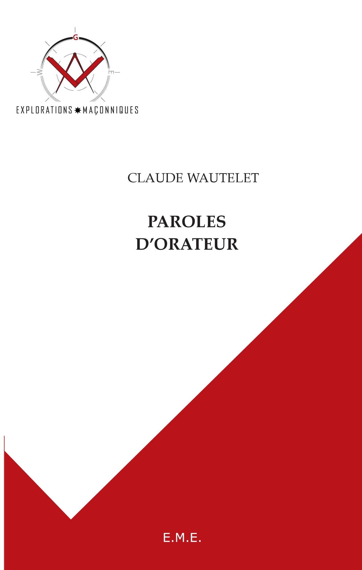 Paroles d'orateur: Essai de philosophie