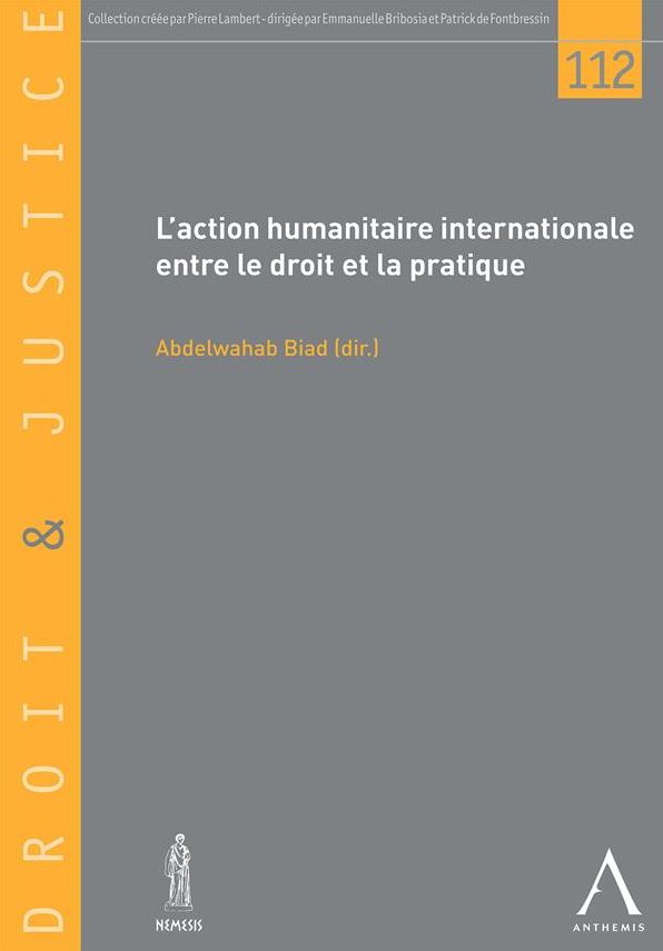 L'action humanitaire internationale entre le droit et la pratique: Les enjeux et le cadre du drame humain d'aujourd'hui