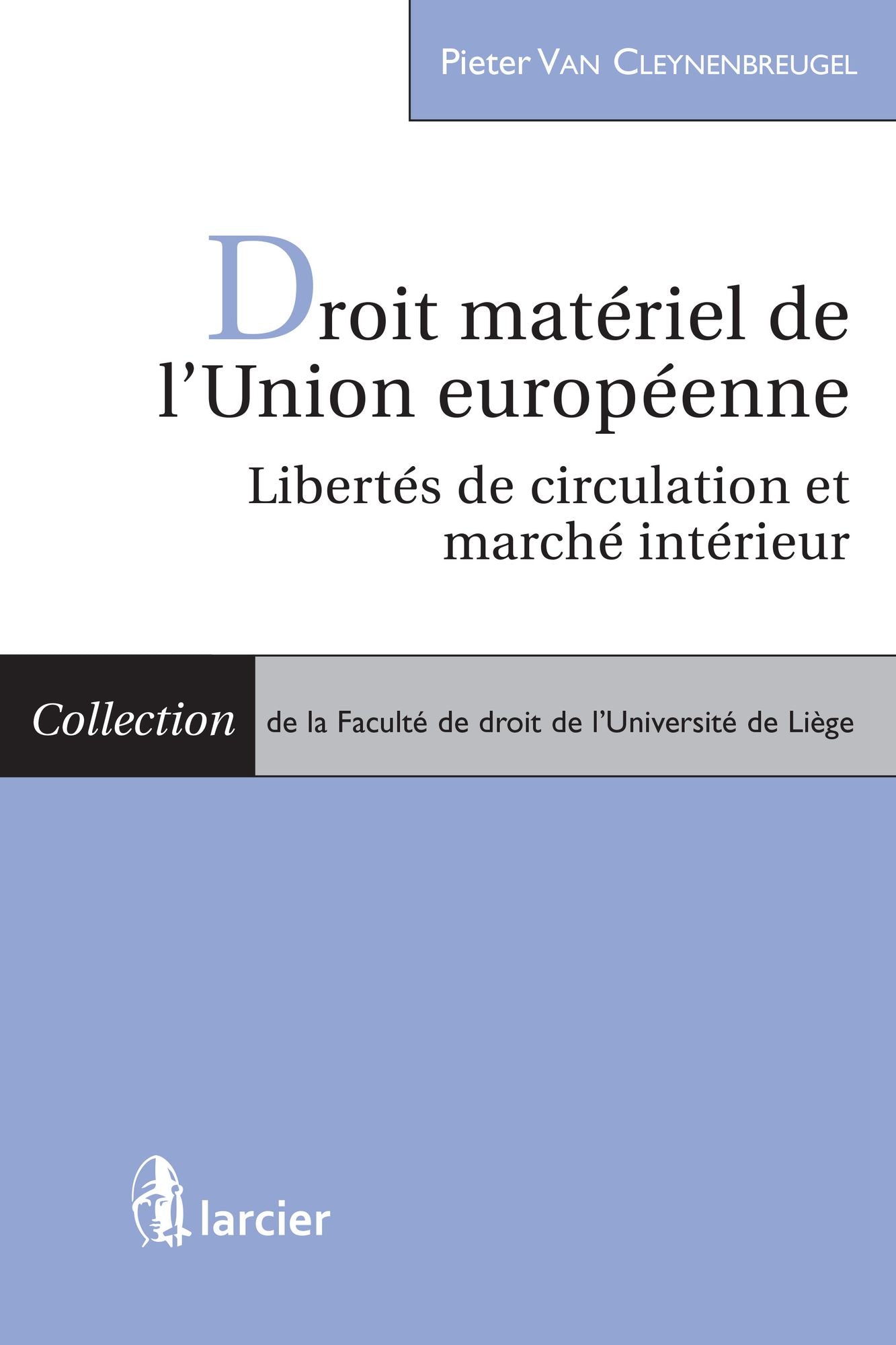 Droit matériel de l'Union européenne: L'ouvrage introduit étudiants et praticiens aux fondements du droit du marché intérieur européen. L'analyse juridique se structure pédagogiquement autour des schémas de raisonnement simples et des tableaux récapitulat