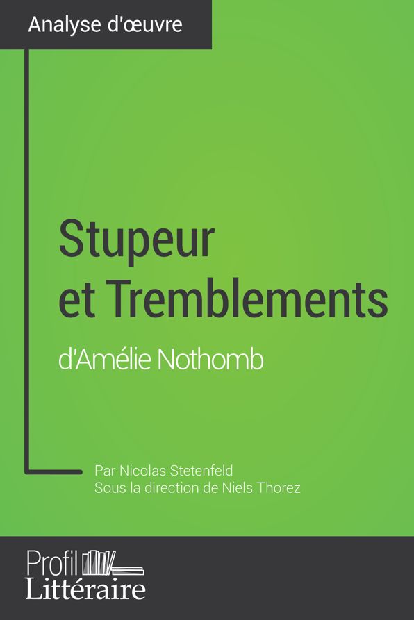 Stupeur et Tremblements d'Amélie Nothomb (Analyse approfondie): Approfondissez votre lecture de cette ouvre avec notre profil littéraire (résumé, fiche de lecture et axes de lecture)