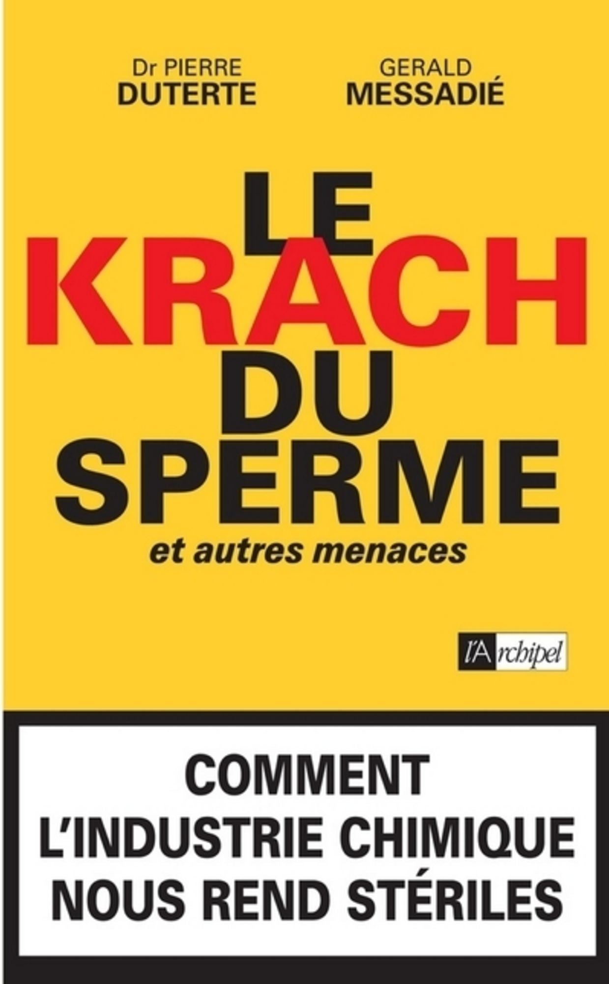 Le krach du sperme