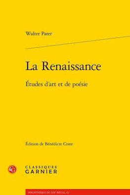 La Renaissance: Etudes d'art et de poesie