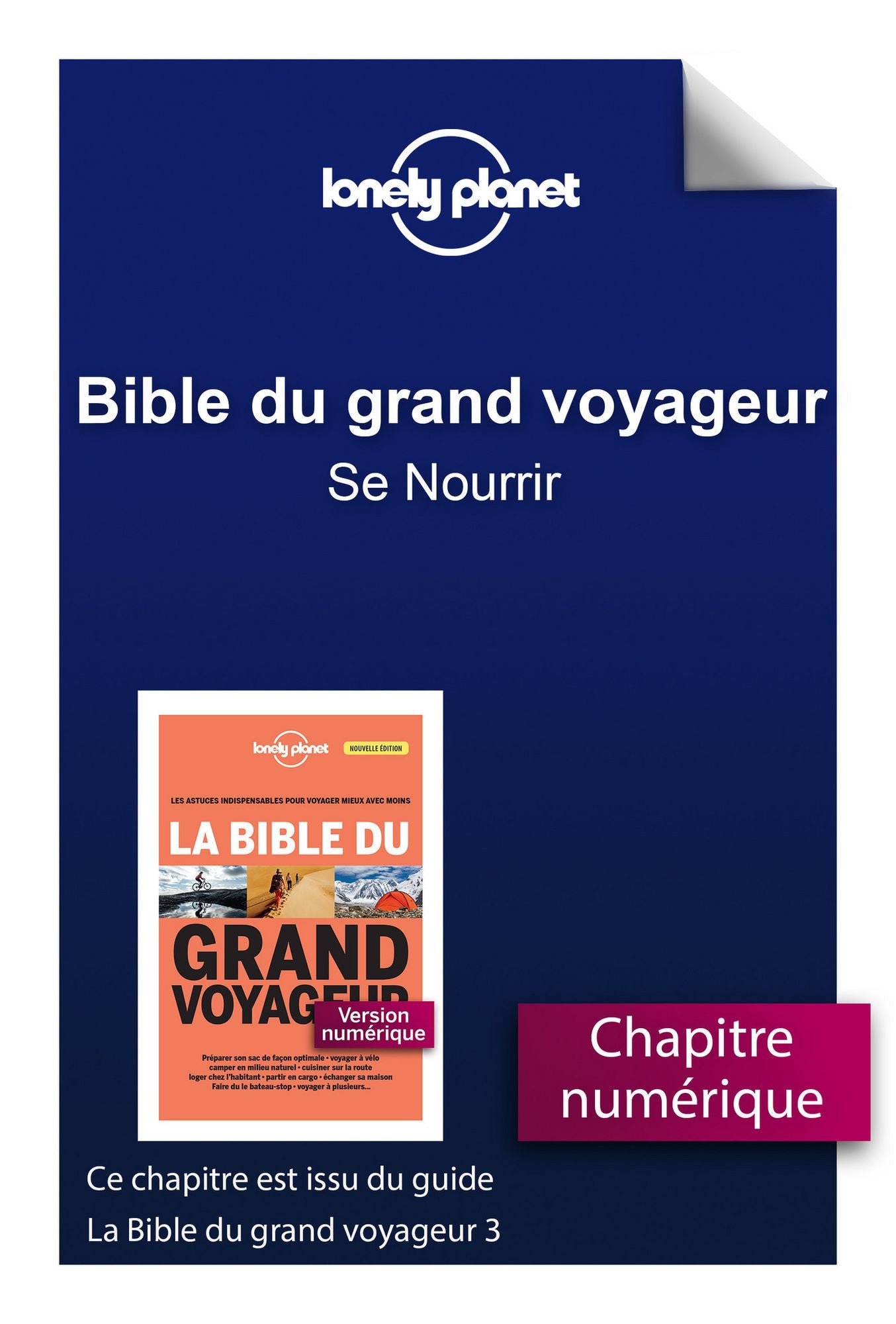 Bible du grand voyageur - Se Nourrir
