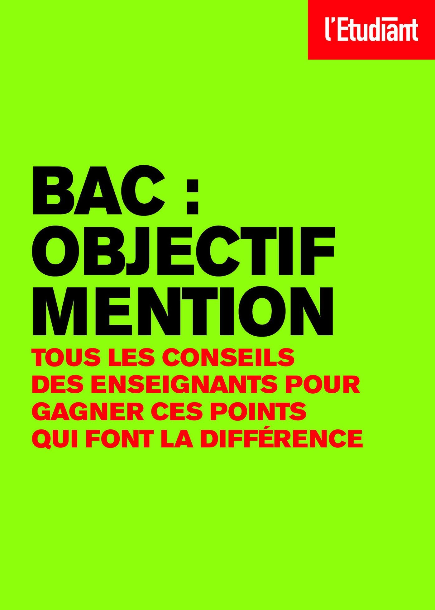 BAC : objectif mention
