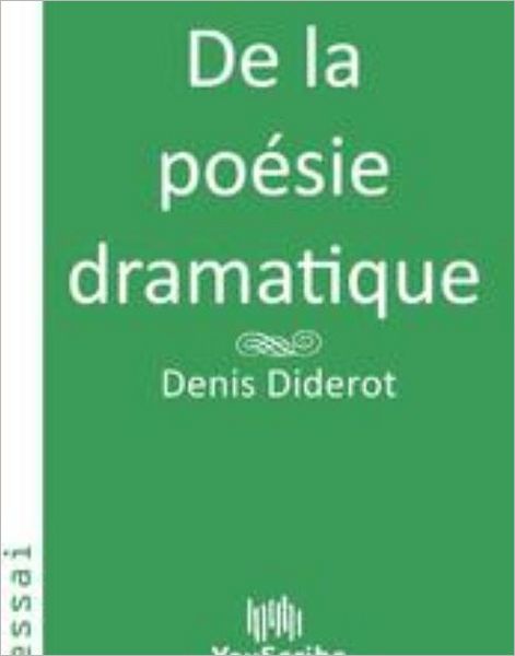 De la poï¿½sie dramatique