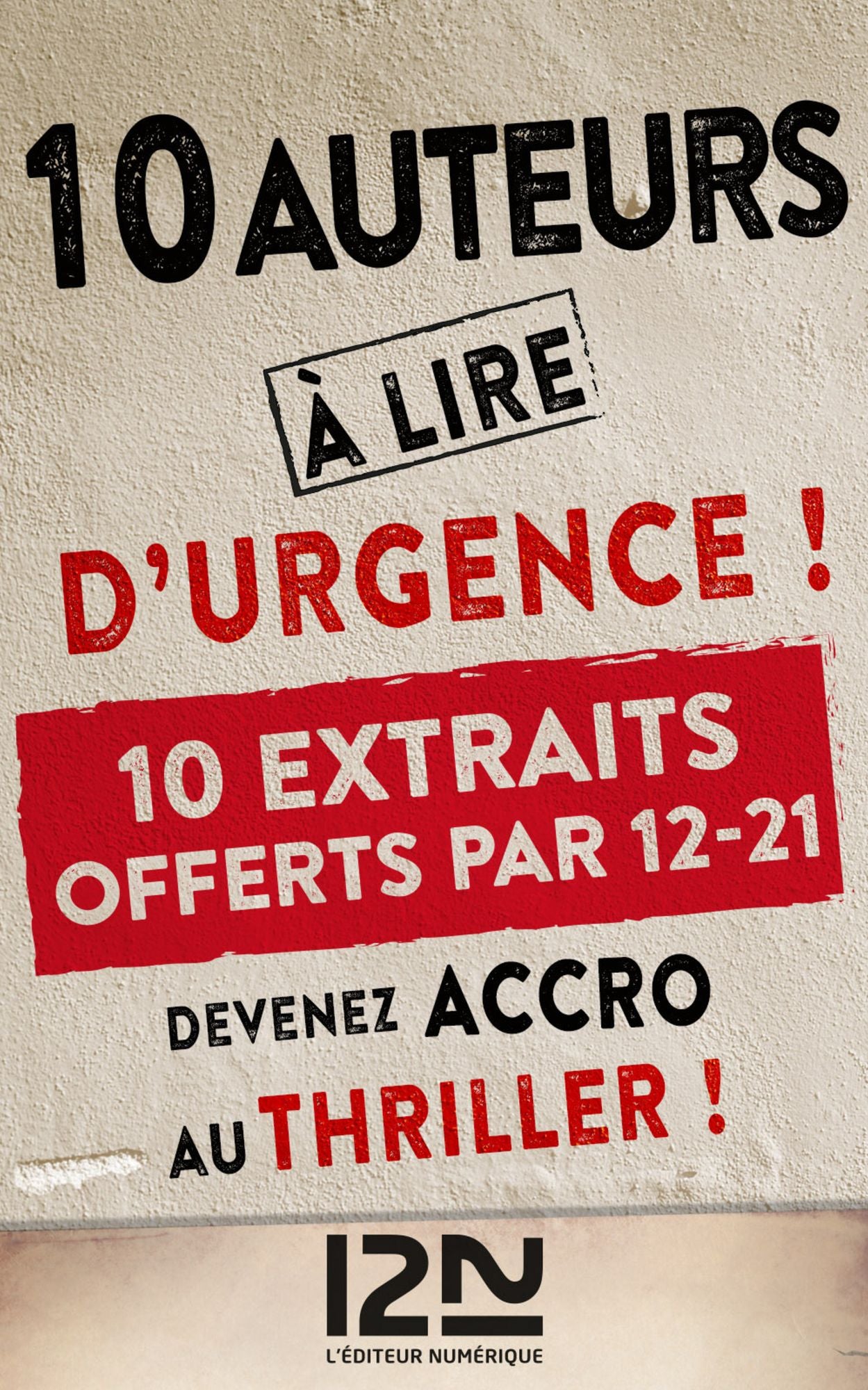 10 auteurs à lire d'urgence ! - extraits offerts