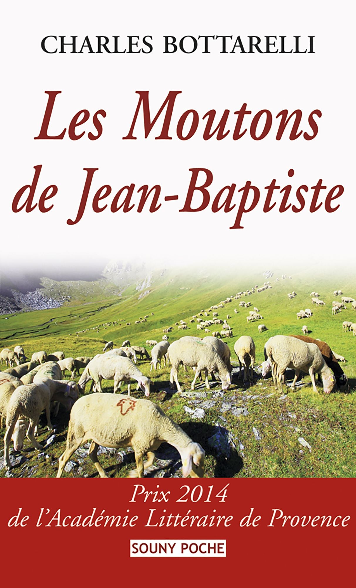 Les Moutons de Jean-Baptiste: Prix 2014 de l'Académie Littéraire de Provence