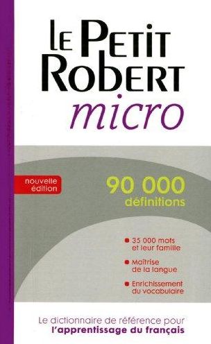 Le Petit Robert Micro