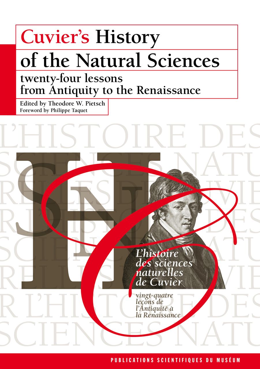 Cuvier's History of the Natural Sciences: Twenty-four Lessons from Antiquity to the Renaissance