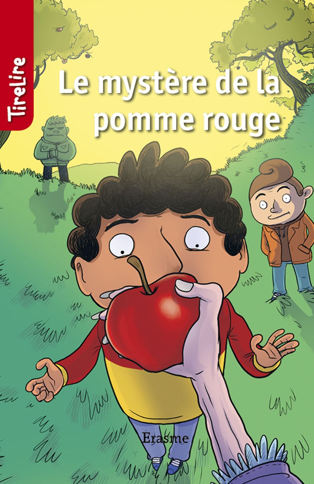 Le mystère de la pomme rouge: une histoire pour les enfants de 8 à 10 ans