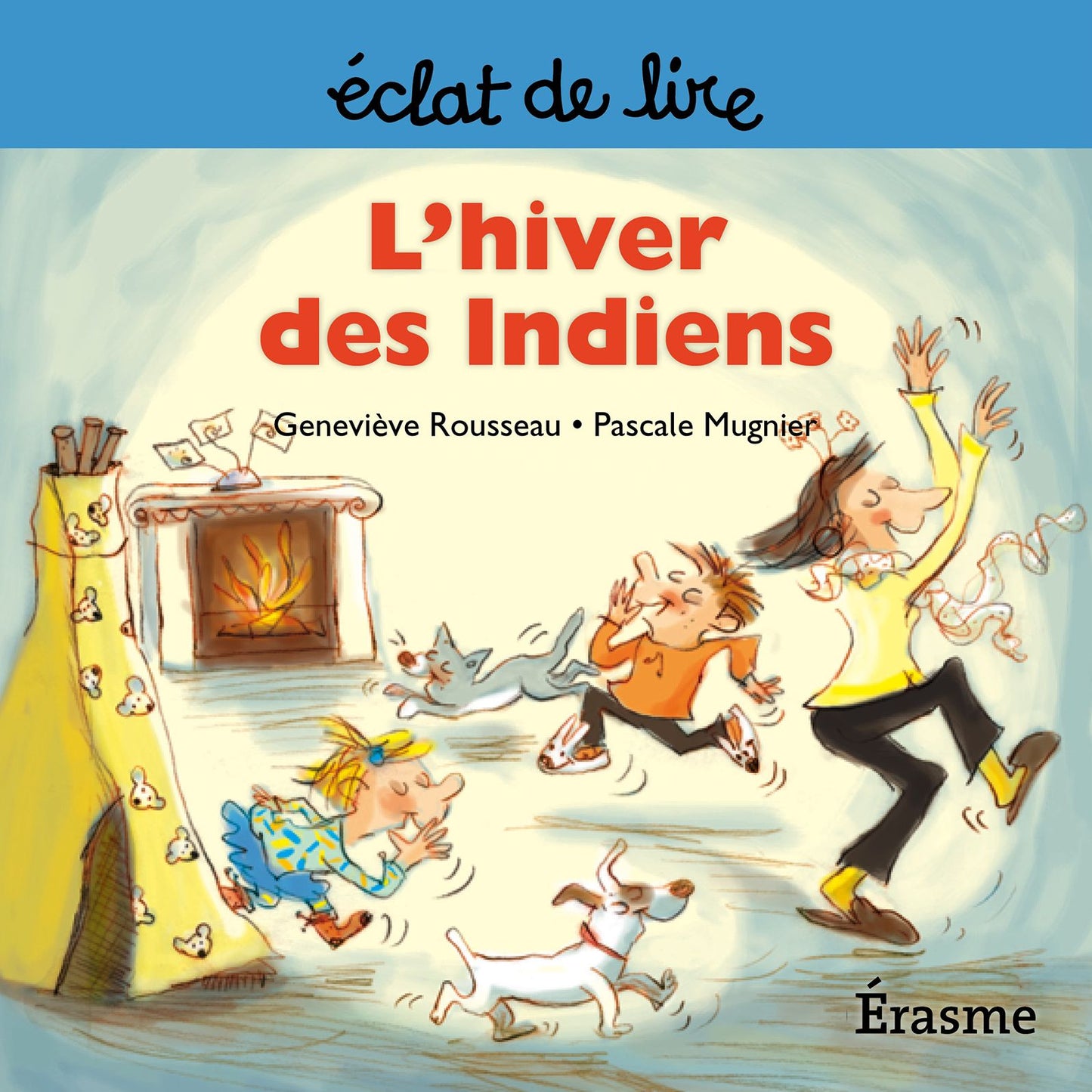 L'hiver des Indiens: une histoire pour lecteurs débutants (5-8 ans)