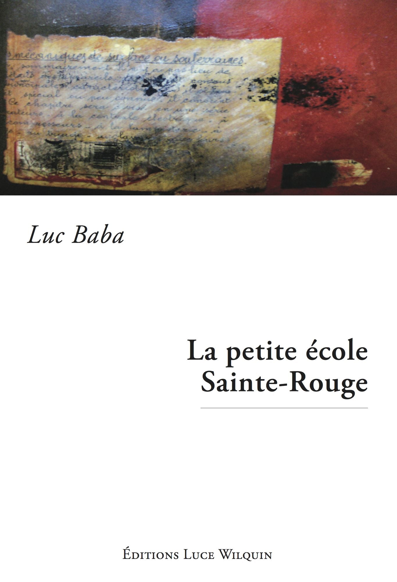 La petite école Sainte-Rouge: Un roman dans le monde de l'enseignement