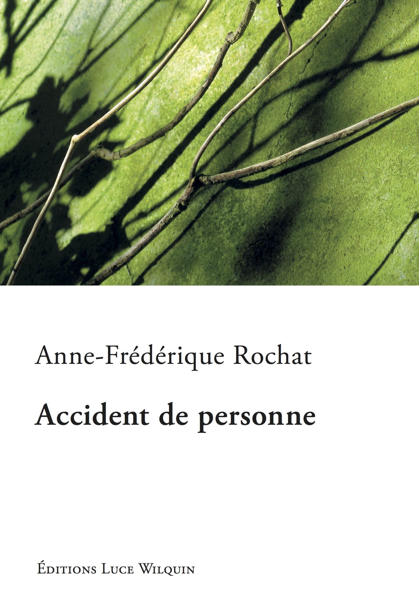 Accident de personne: Un roman dramatique