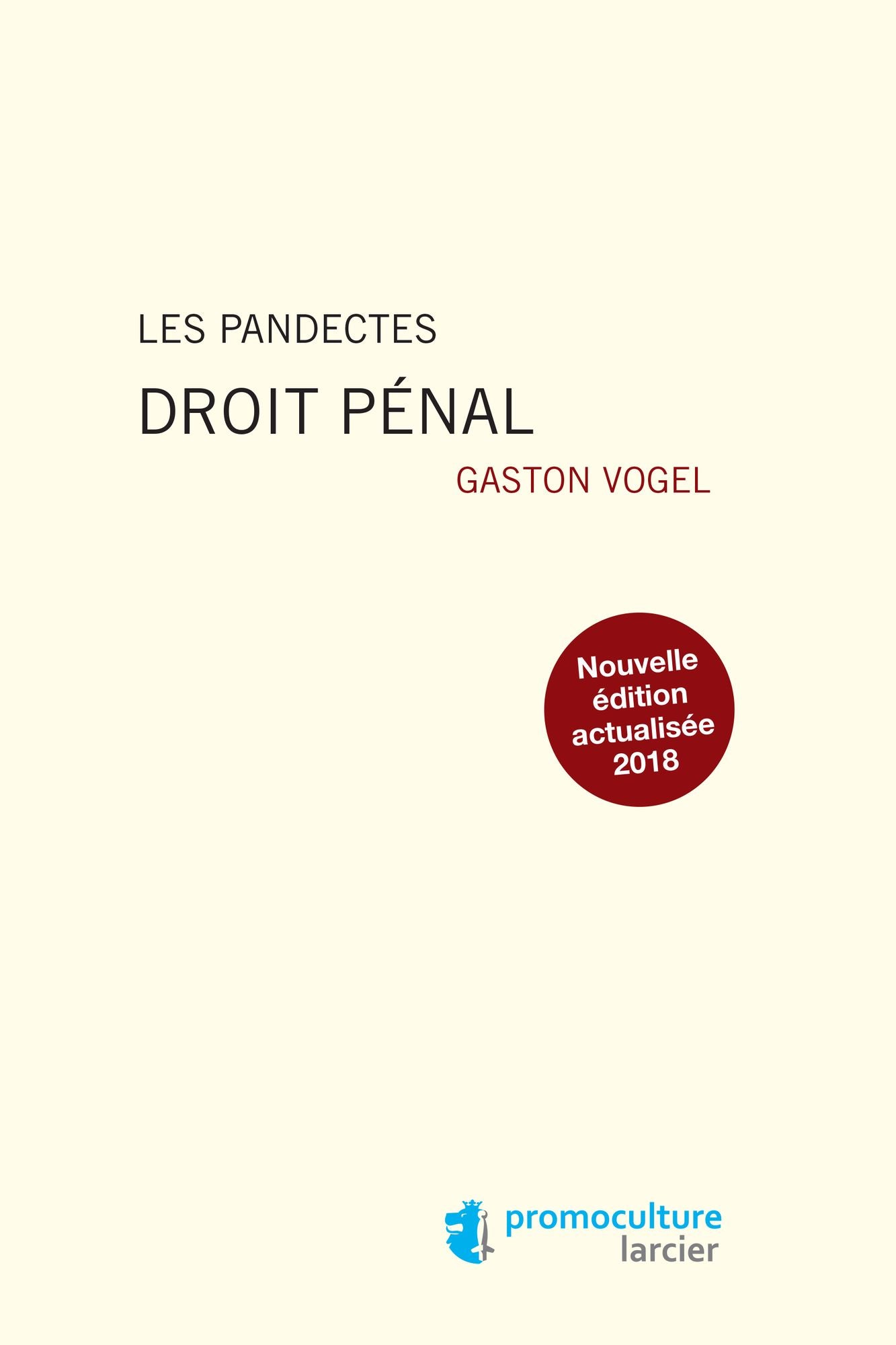 Les Pandectes - Droit pénal