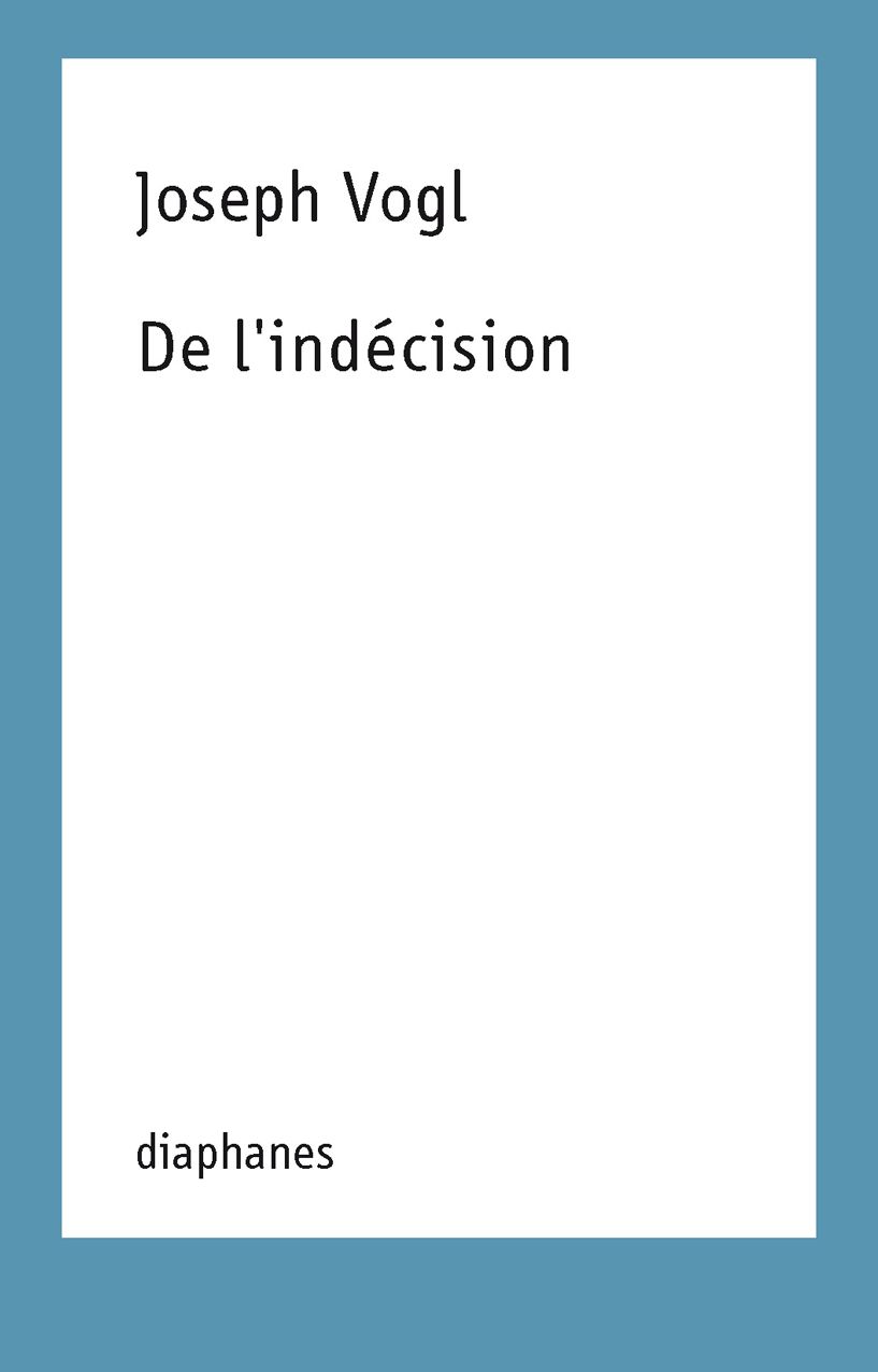 De l'indecision