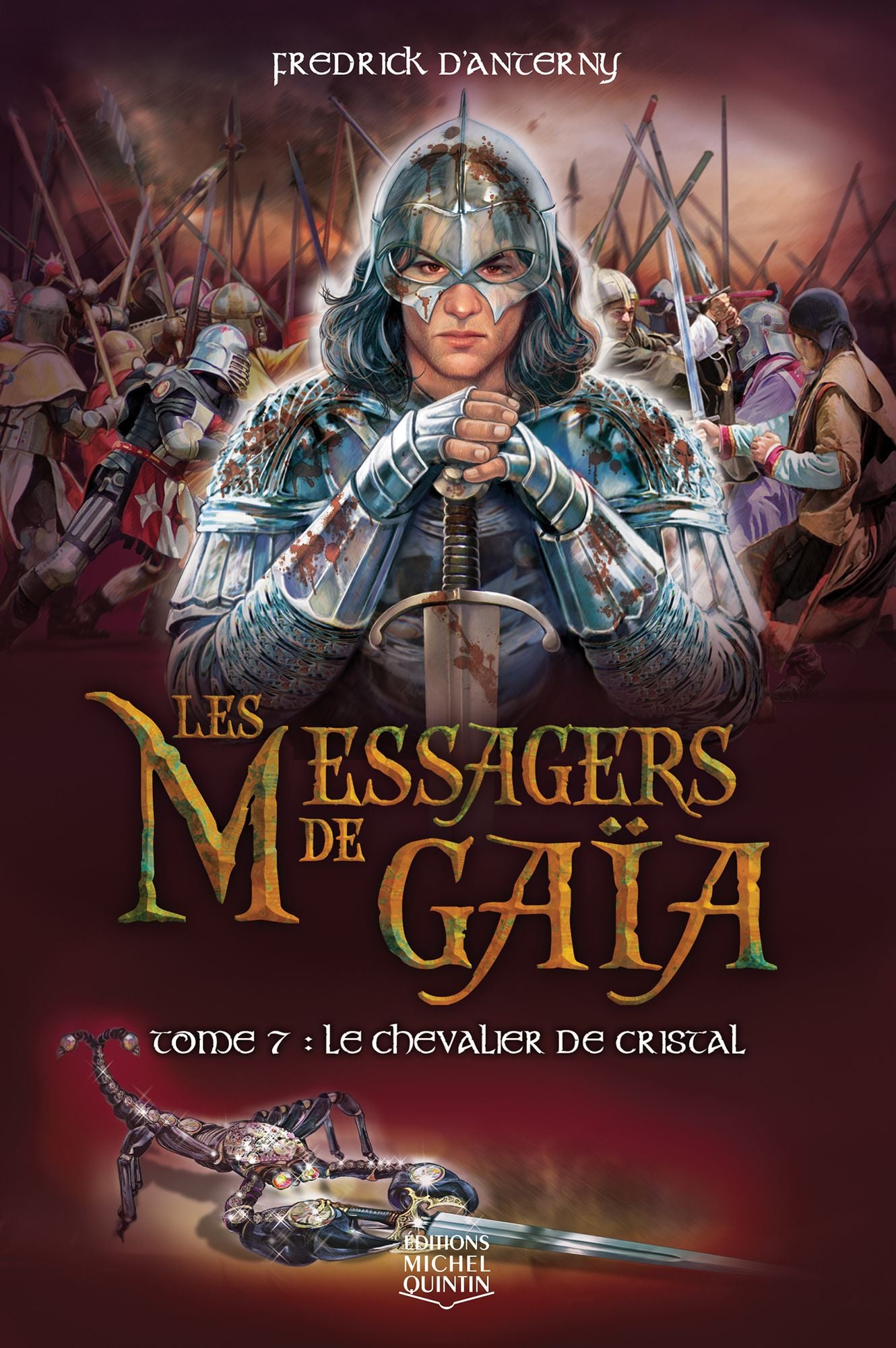 Les Messagers de Gaïa 7 - Le chevalier de cristal