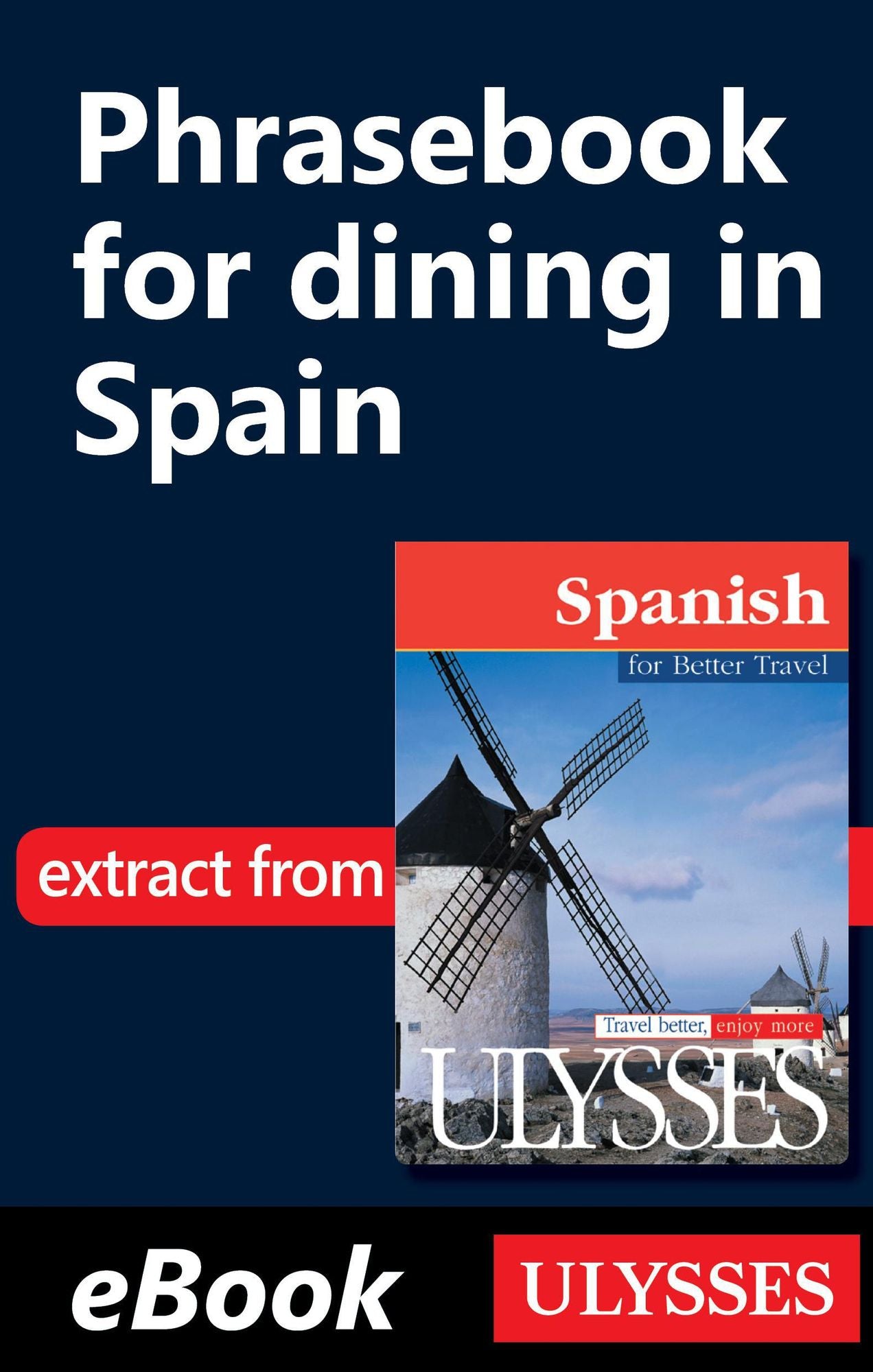 Phrasebook for dining in Spain: Travel Phrasebook
