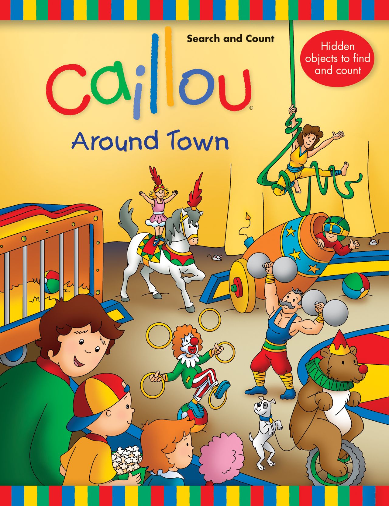 Caillou, Search and Count - Around Town