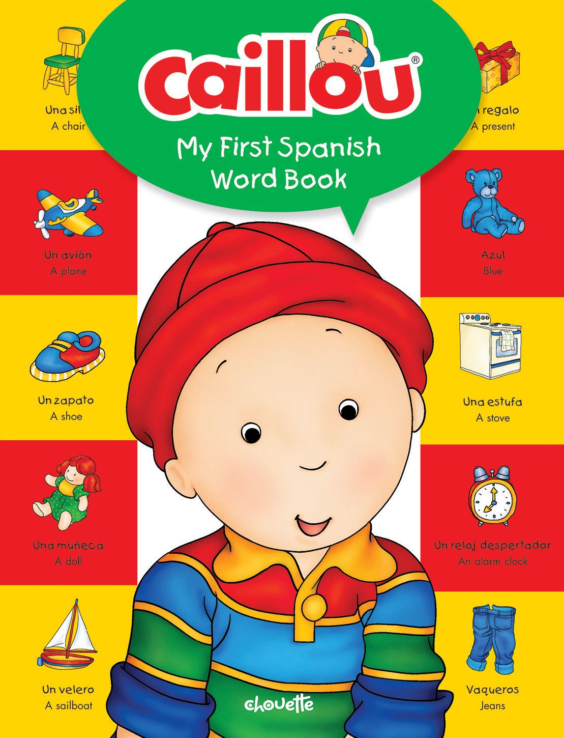 Caillou, My First Spanish Word Book