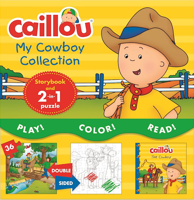 Caillou, My Cowboy Collection: Includes Caillou, The Cowboy and a 2-in-1 jigsaw puzzle
