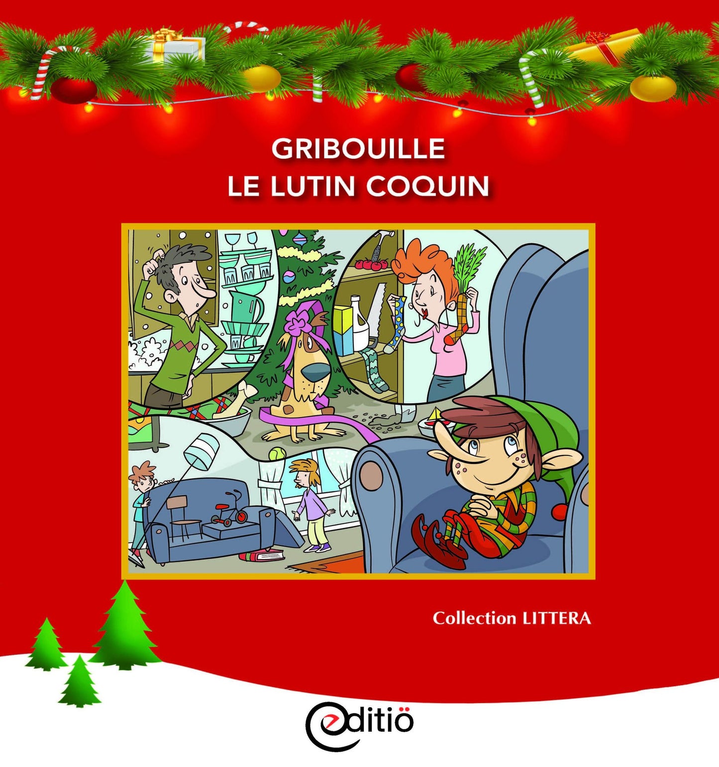 Gribouille, le lutin coquin: Noël