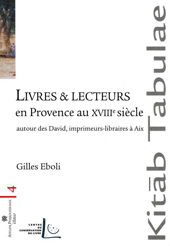 Livres et lecteurs en Provence au XVIIIe siècle