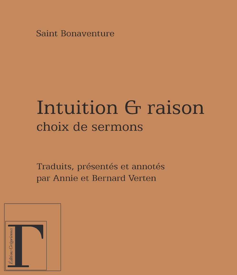 Intuition et raison - Choix de sermons