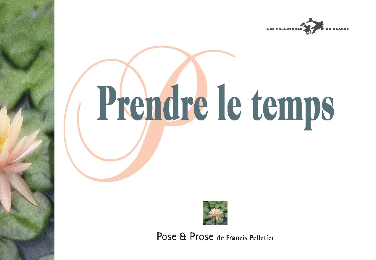 Prendre le temps