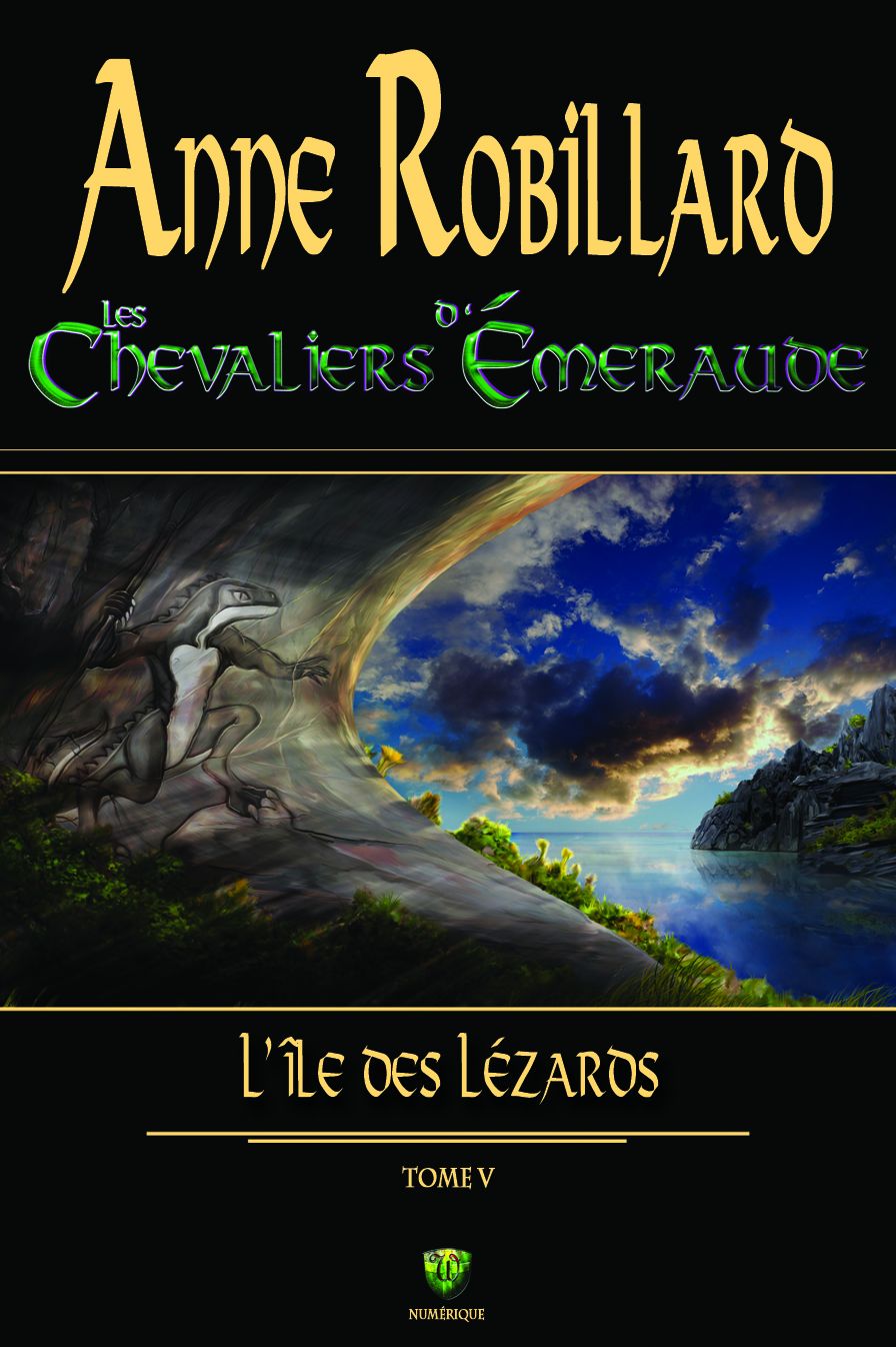 Les Chevaliers d'Émeraude 5: L'île des lézards