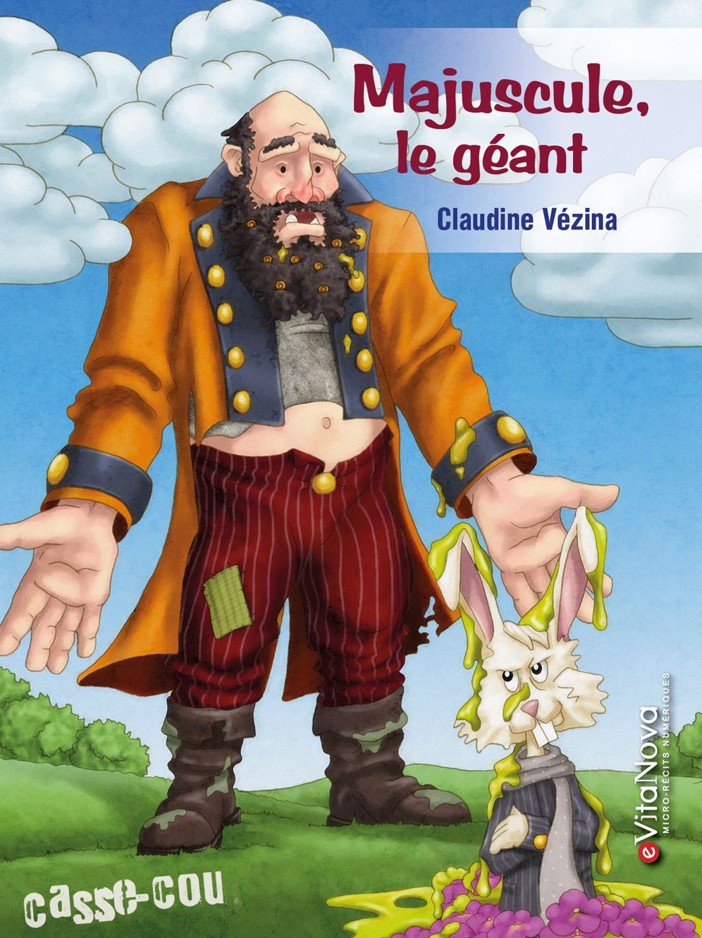 Majuscule, le géant: Conte enrichi pour enfants