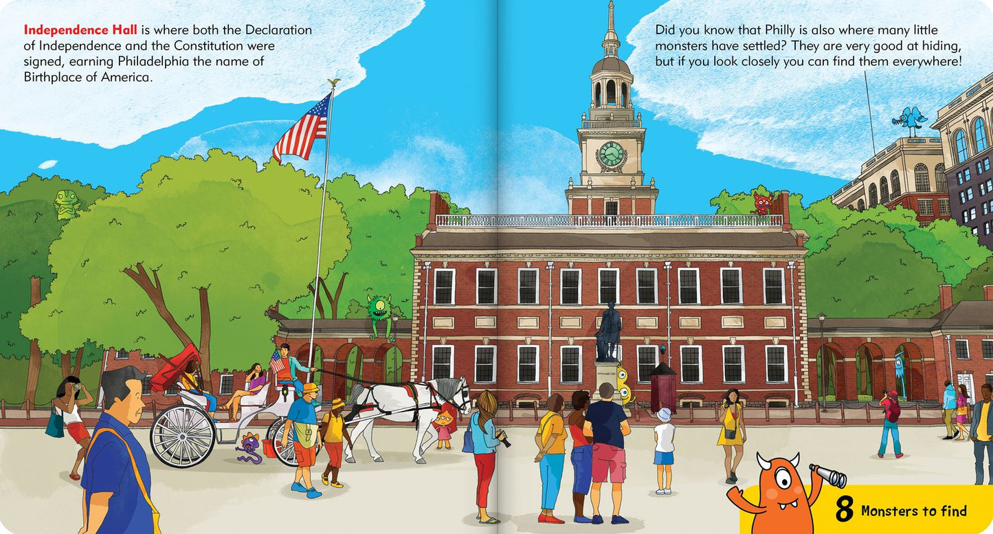Philadelphia Monsters: A Search and Find Book