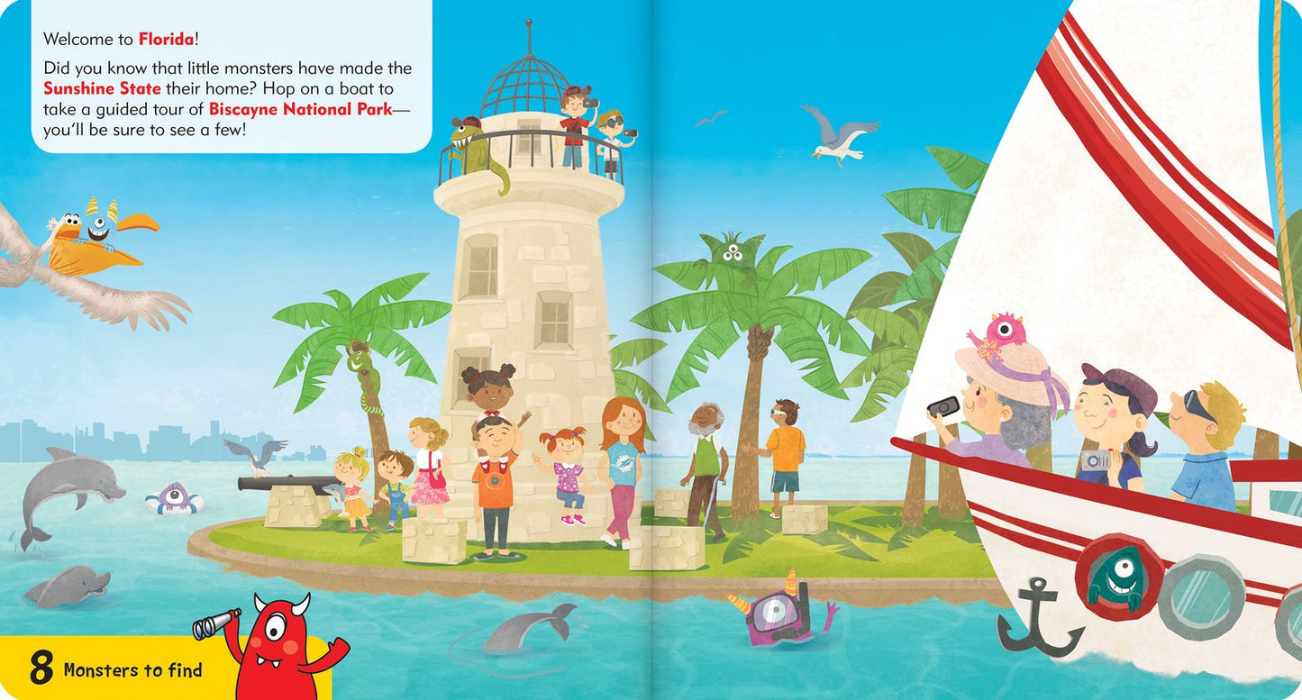 Florida Monsters: A Search and Find Book