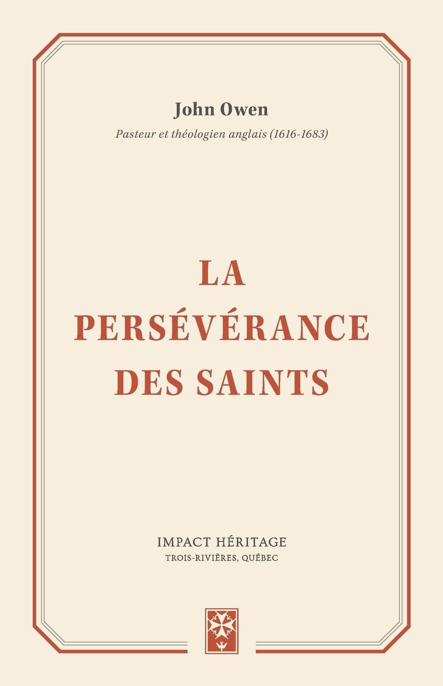 La persévérance des saints (Christians are forever!)